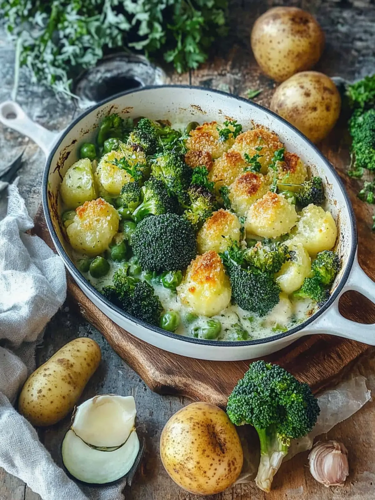 Kartoffel-Brokkoli-Auflauf