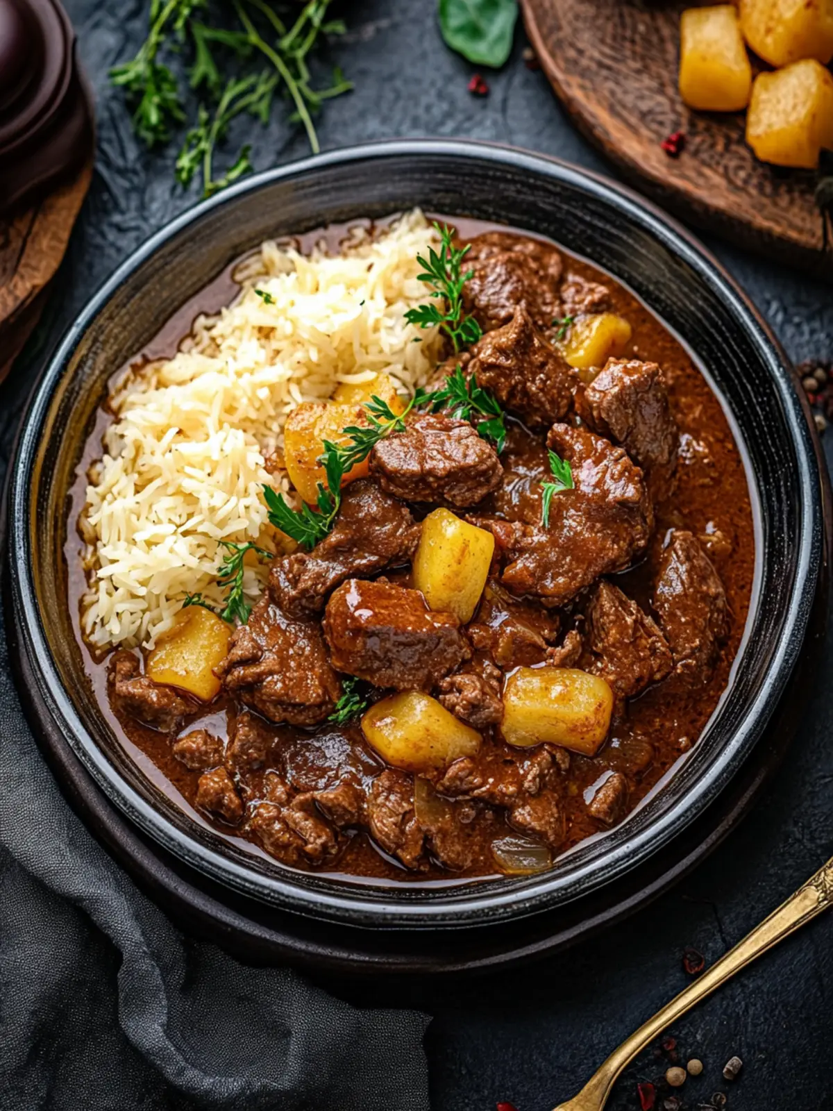 Klassisches Rindergulasch