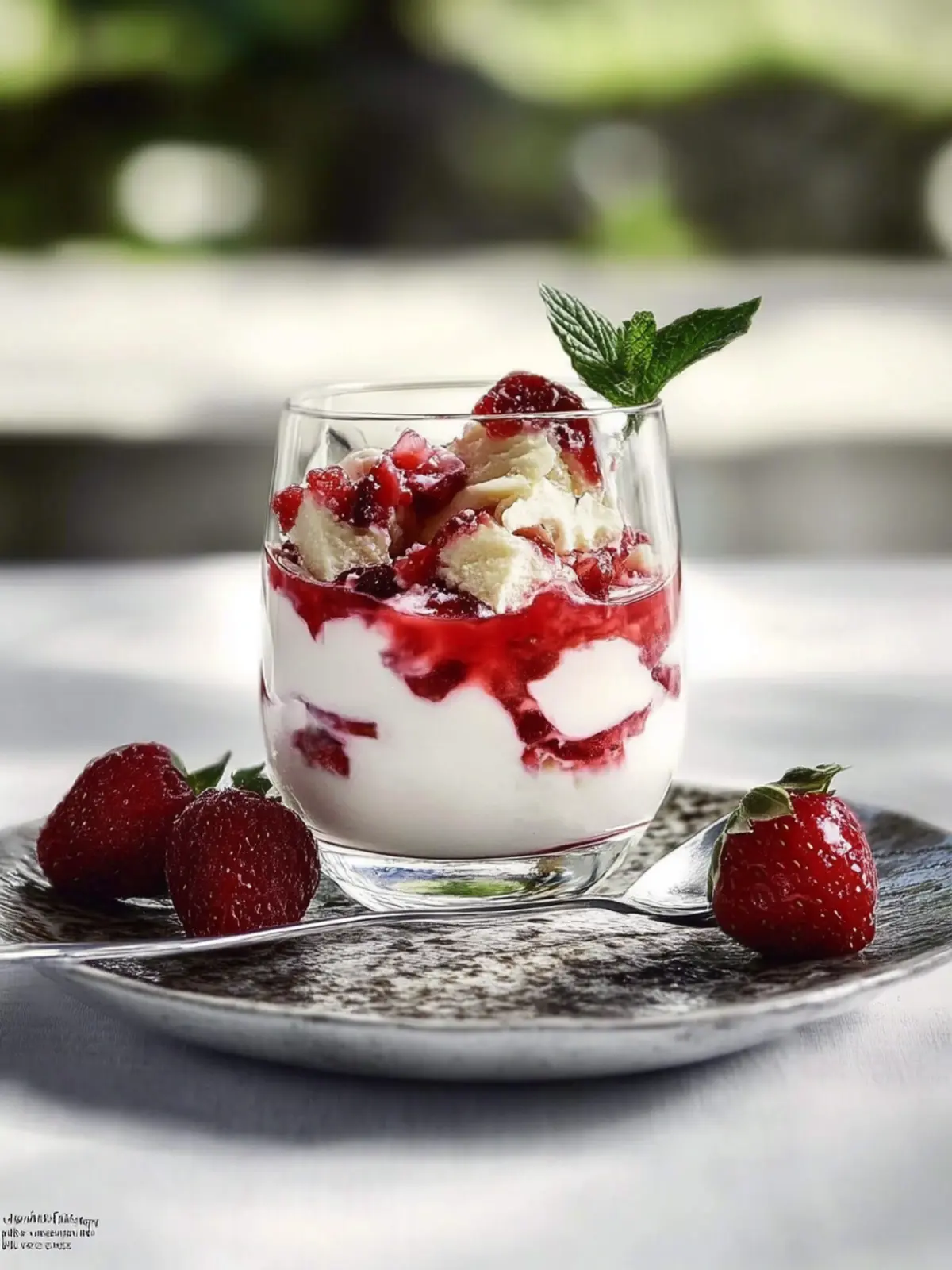 Erdbeer Yogurette Dessert