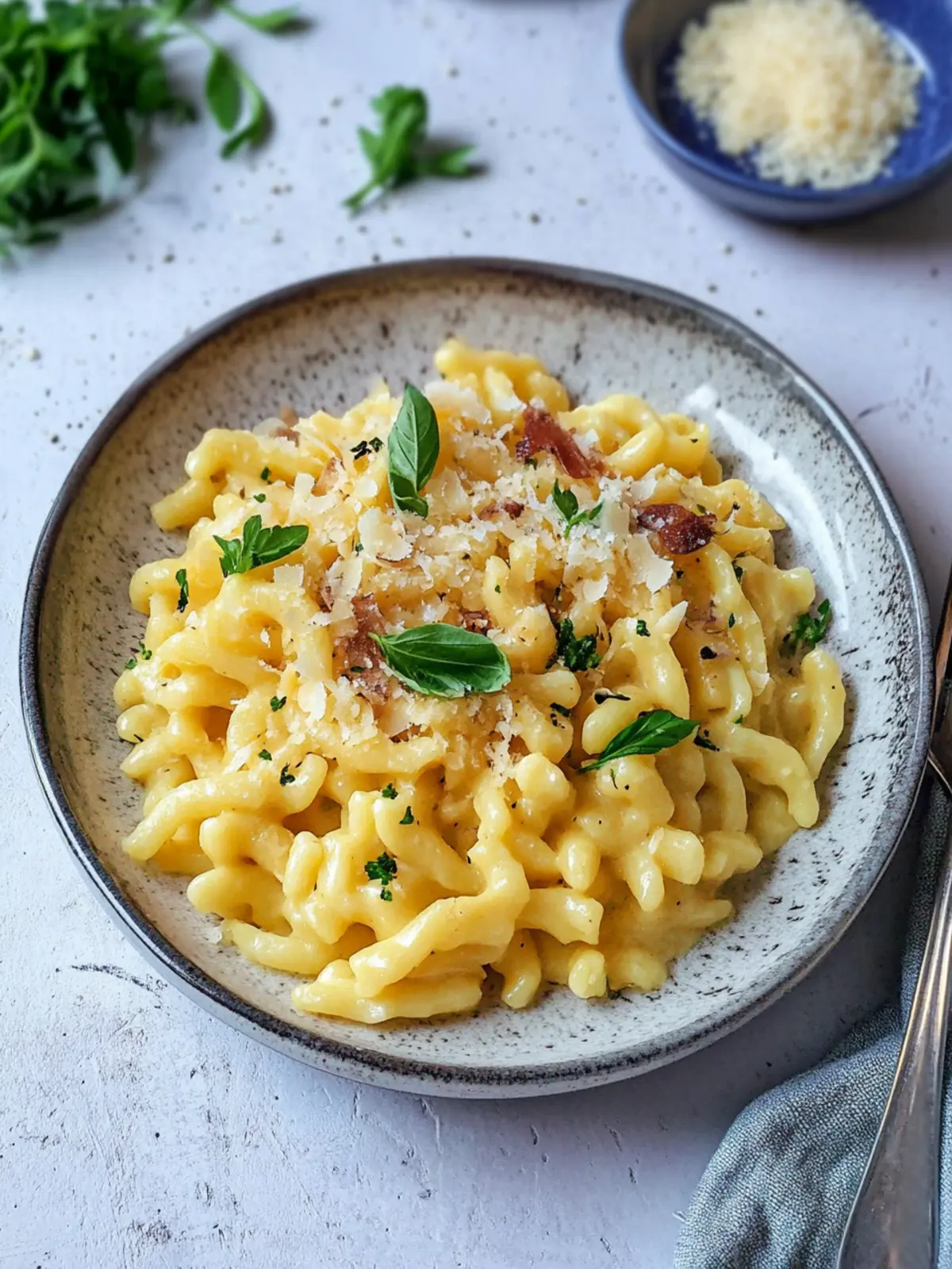 Spätzle Spitzkohl Pfanne