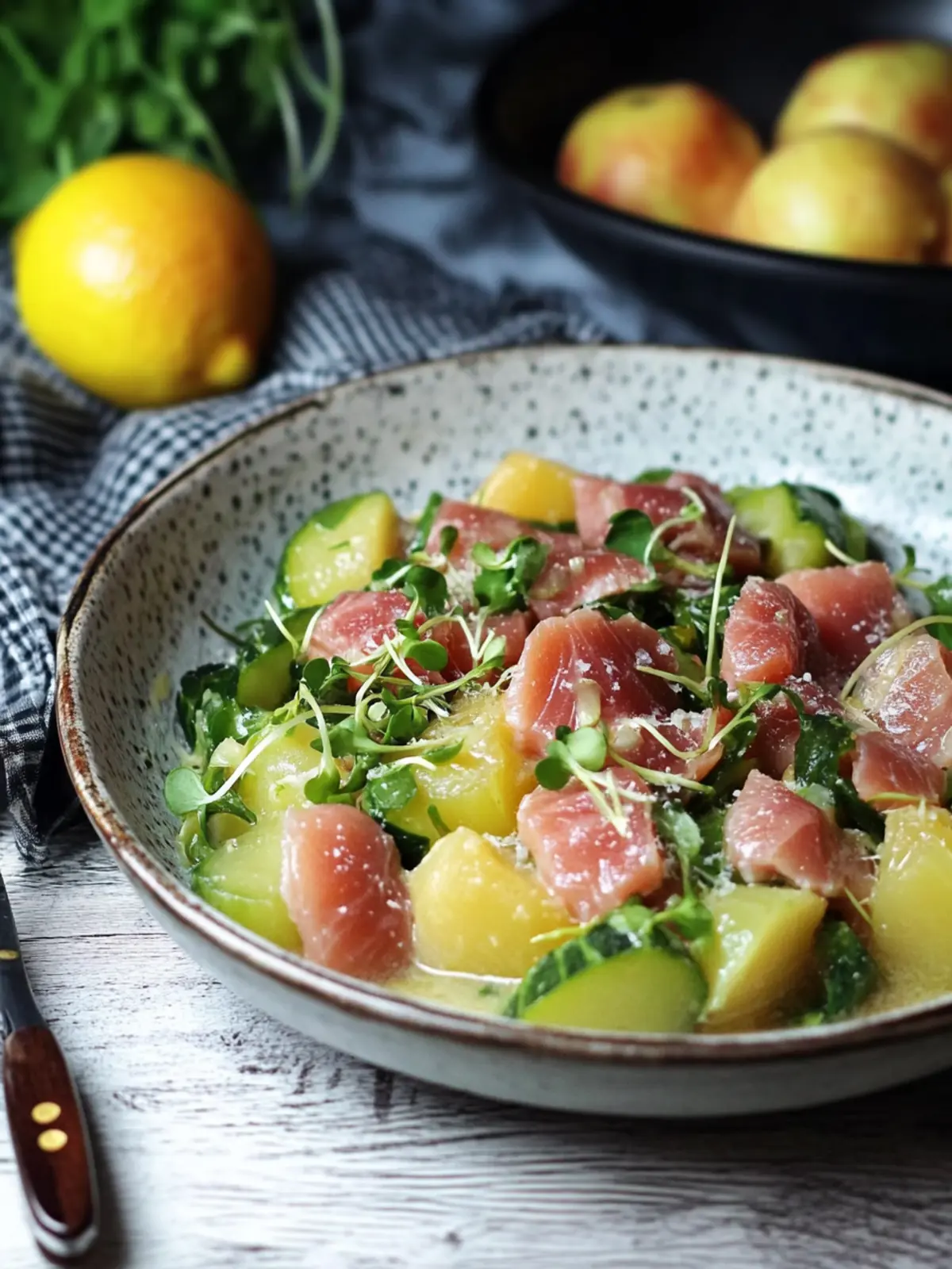 Rosenkohleintopf mit Speck