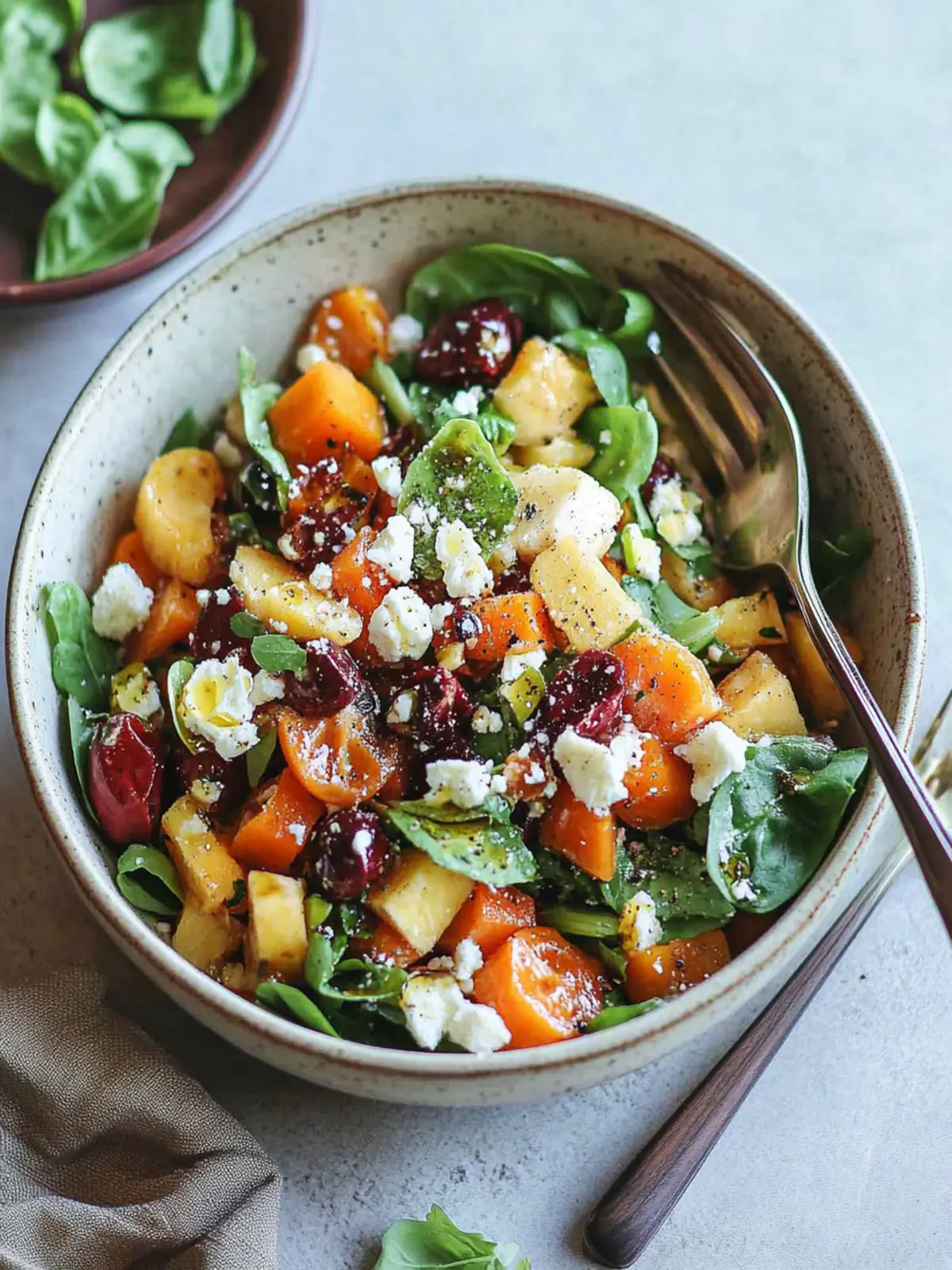 Einfacher Süßkartoffelsalat