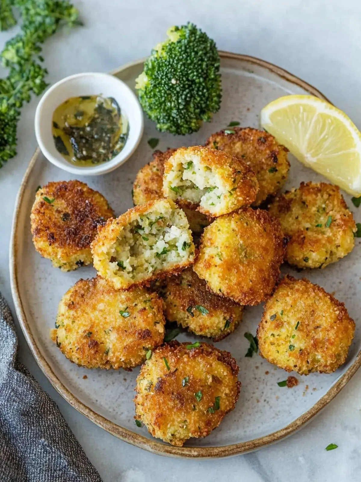 Brokkoli-Käse-Nuggets