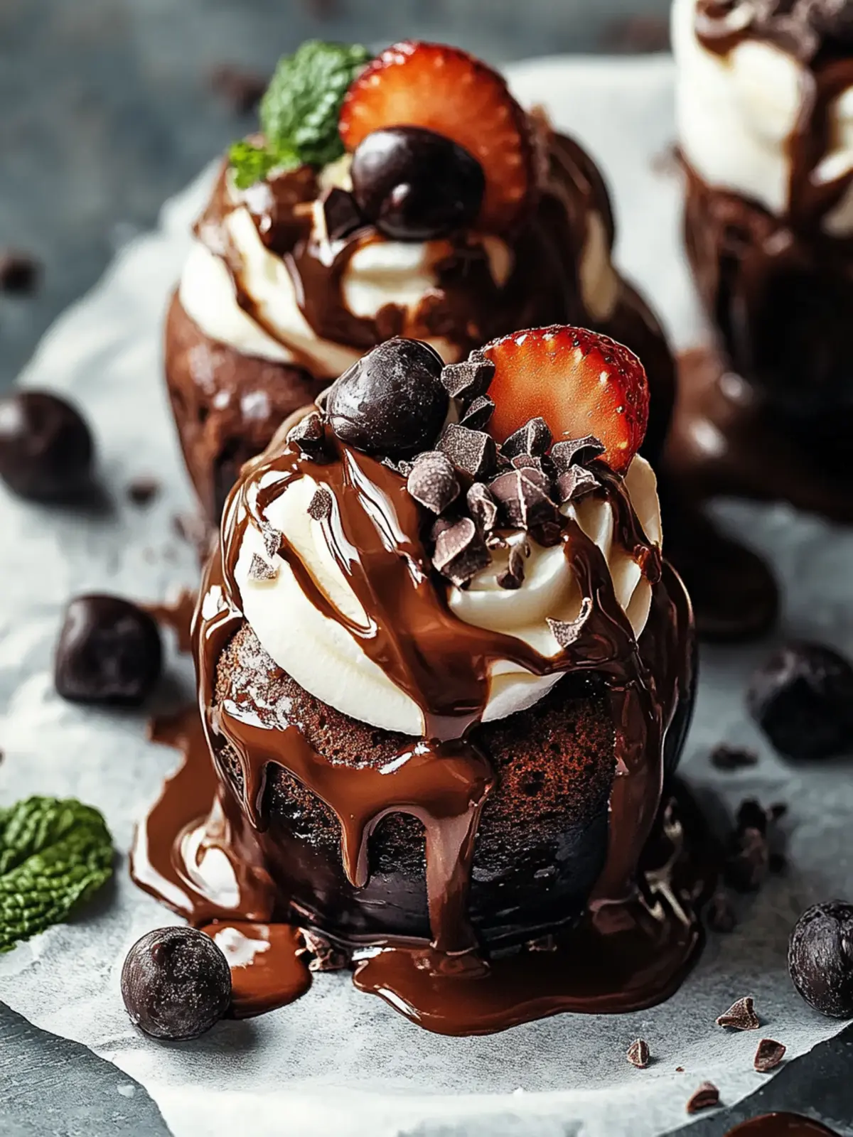 Schokoladen-Zimtschnecken