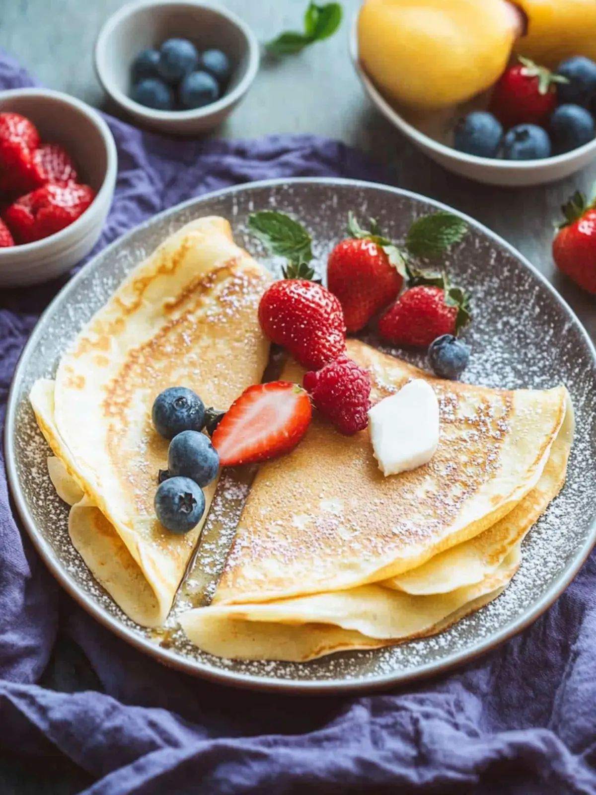 Grundrezept für Crêpes