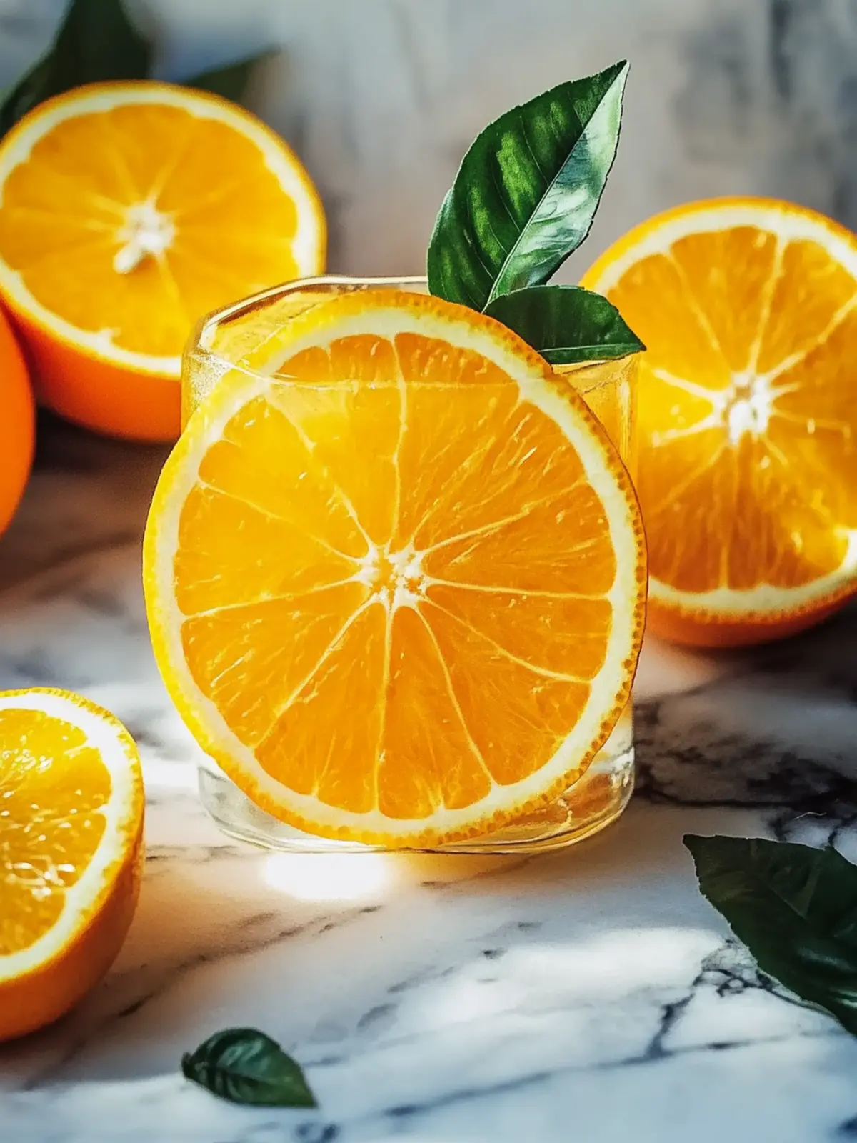 Erfrischender Orange