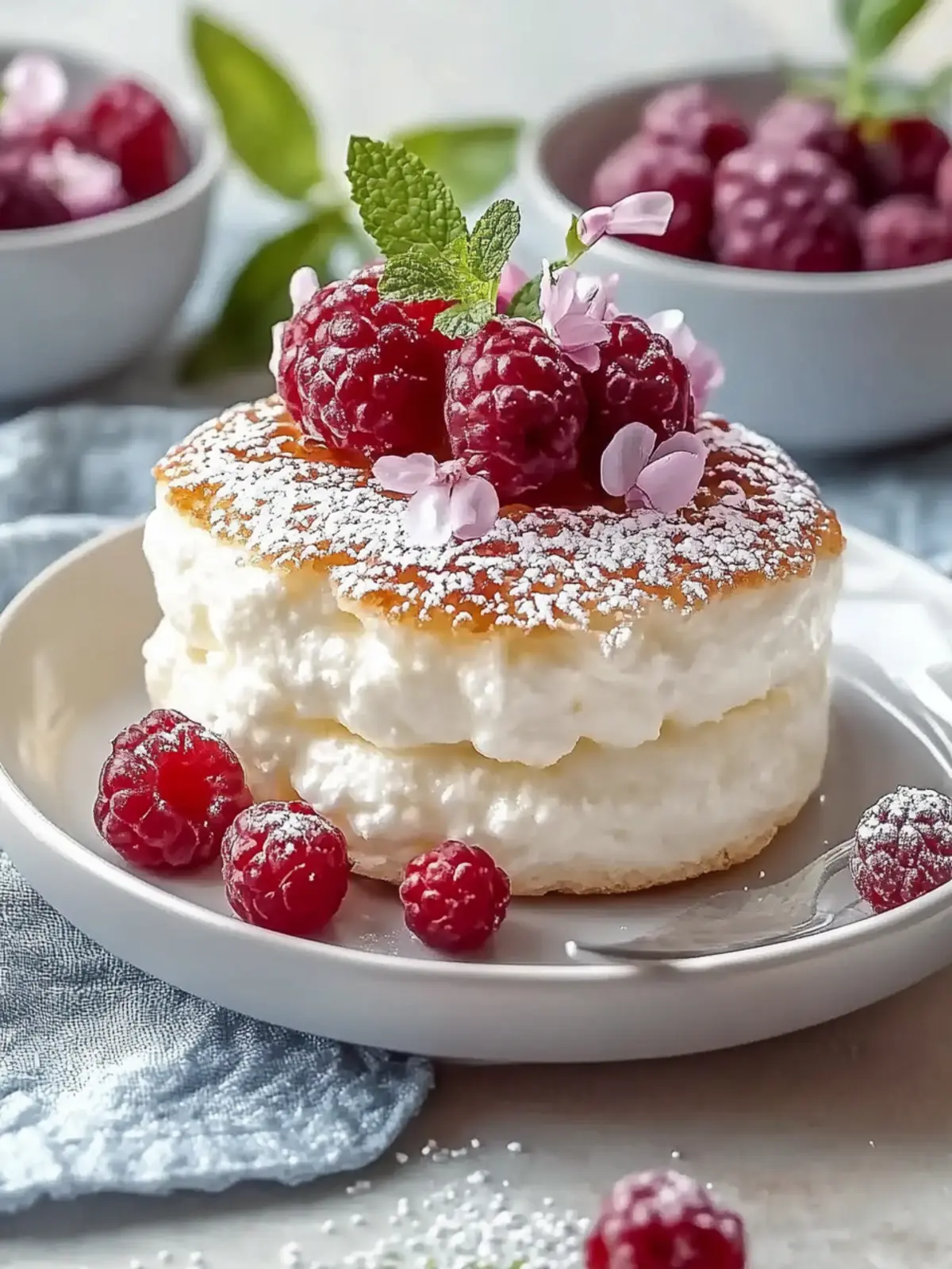 Power Quark-Taler mit Haferflocken