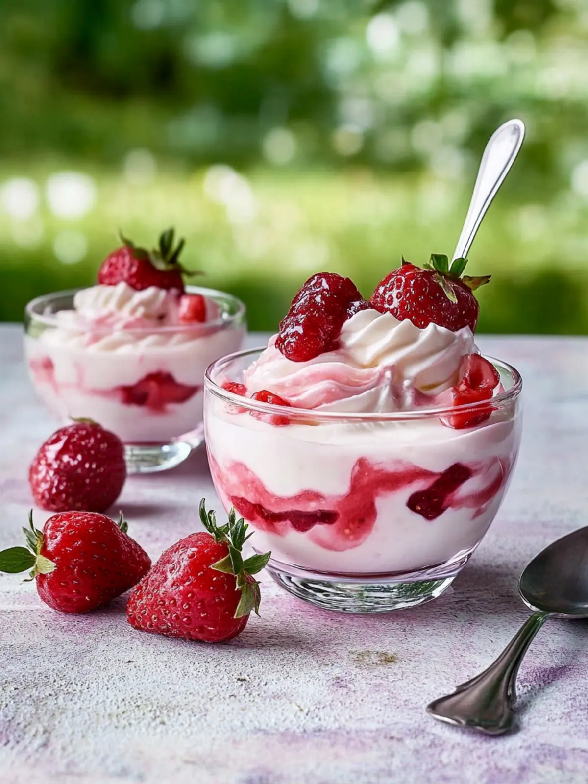 Erdbeer Yogurette Dessert