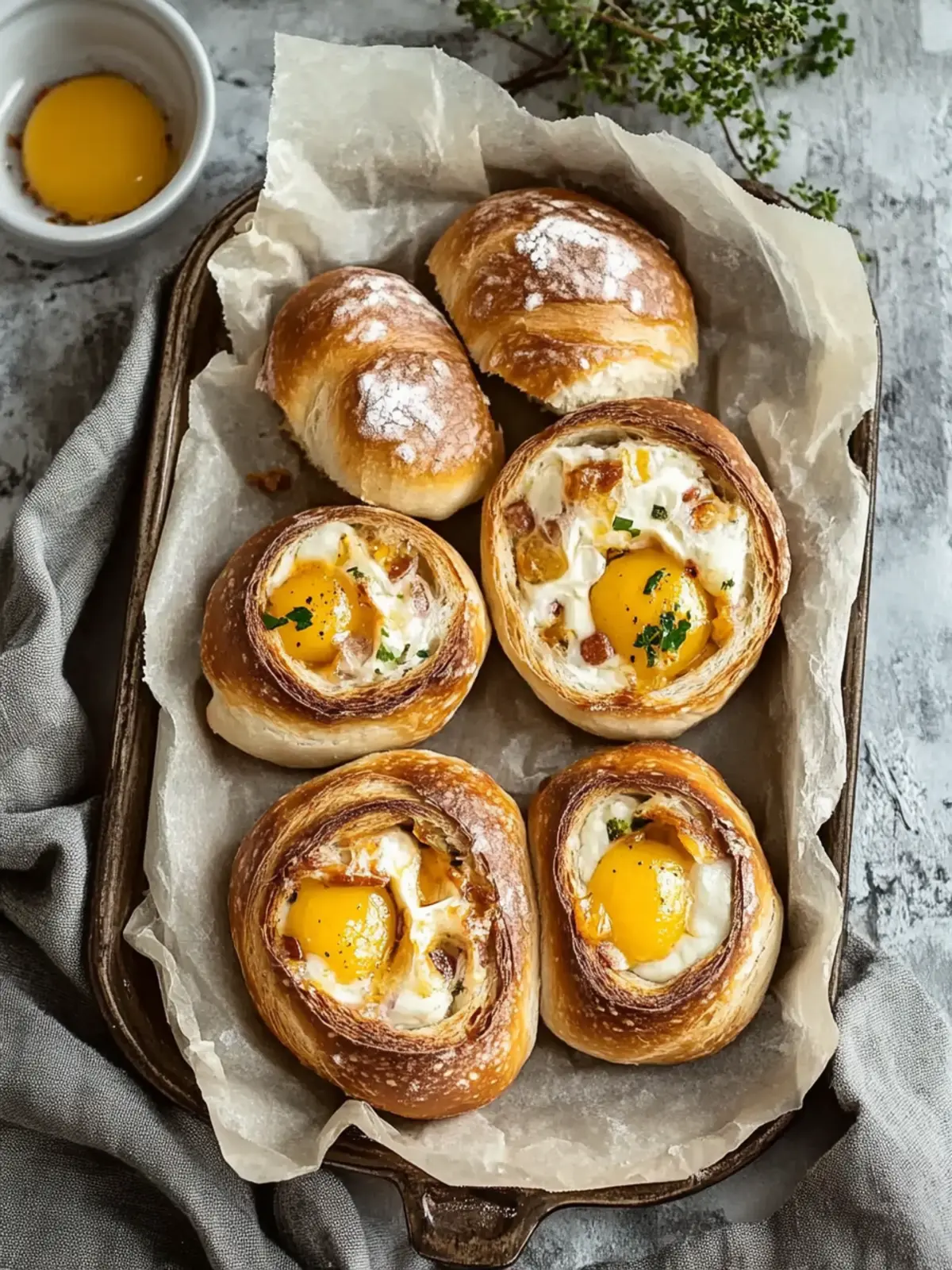 Frühstücksbrötchen