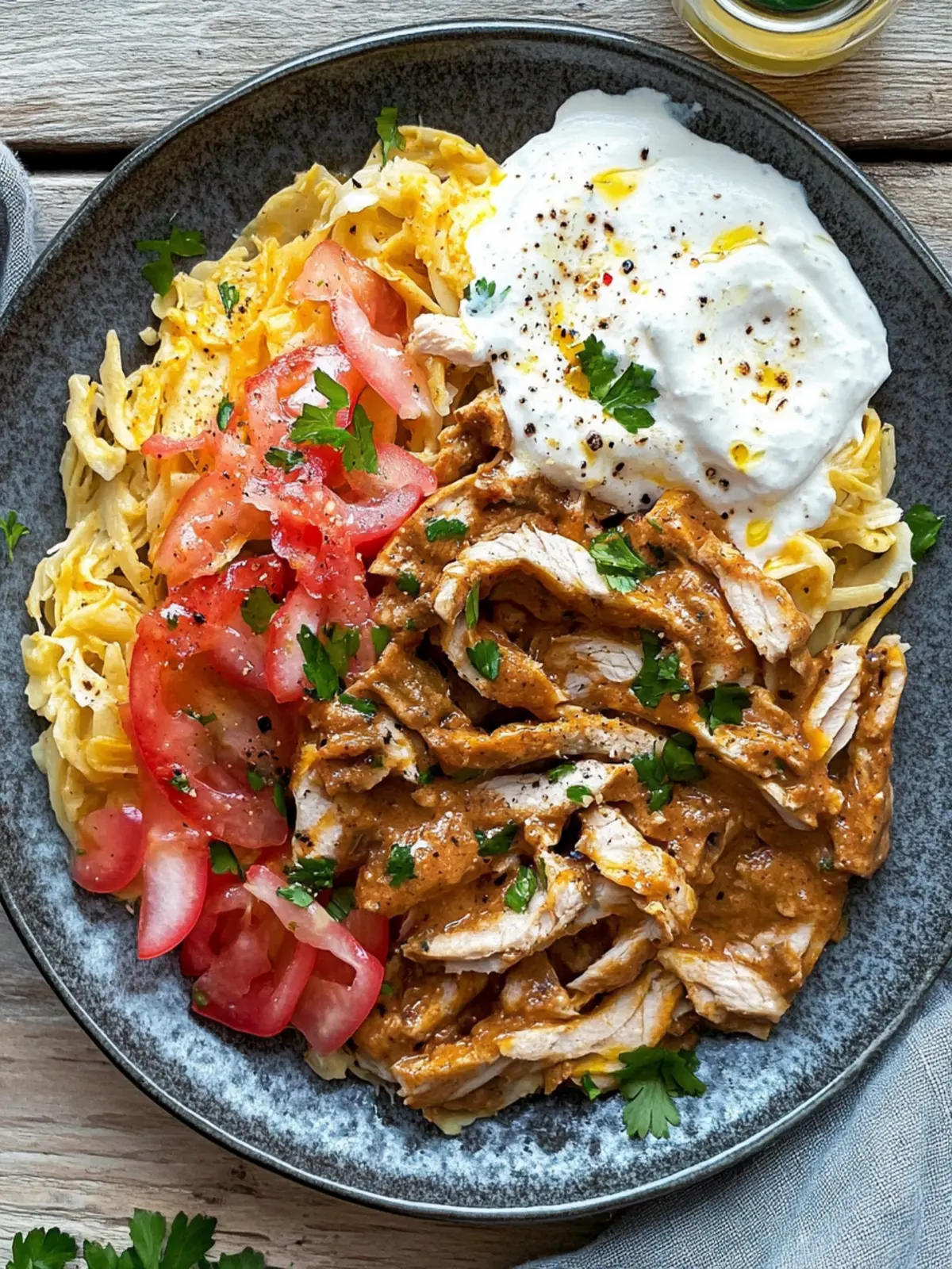 Gyros Frischkäse Pfanne mit Reis