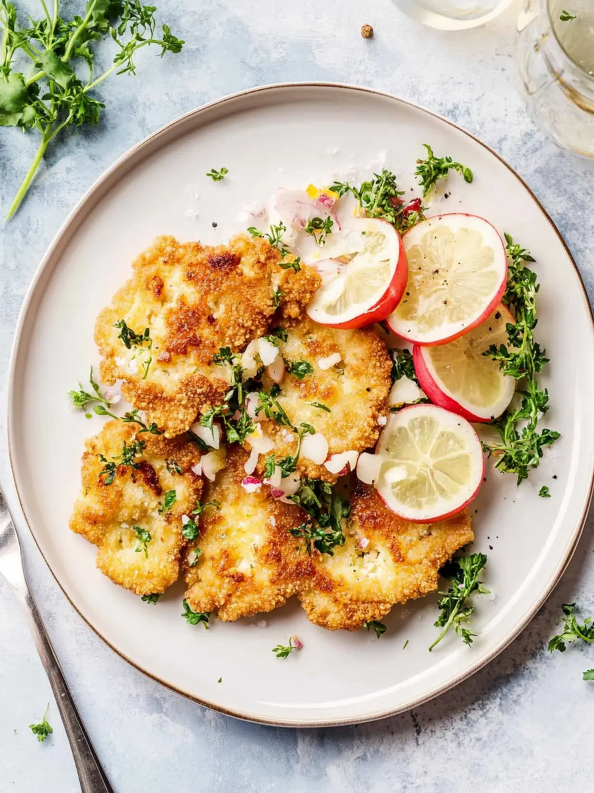 Blumenkohl Schnitzel ohne Panade