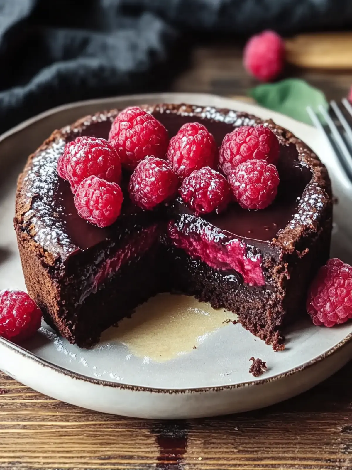 Himbeer-Brownie-Käsekuchen