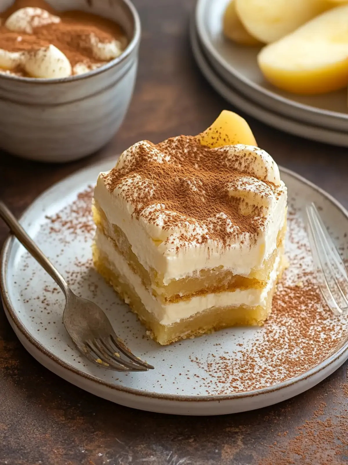 Apfel-Tiramisu