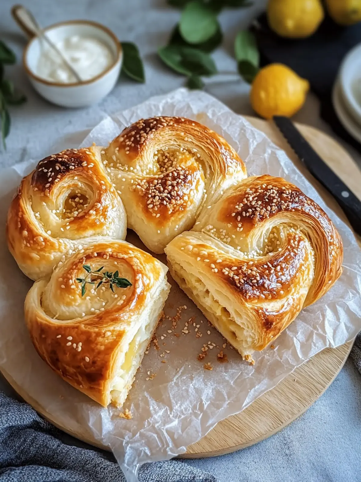 Blätterteigschnecken