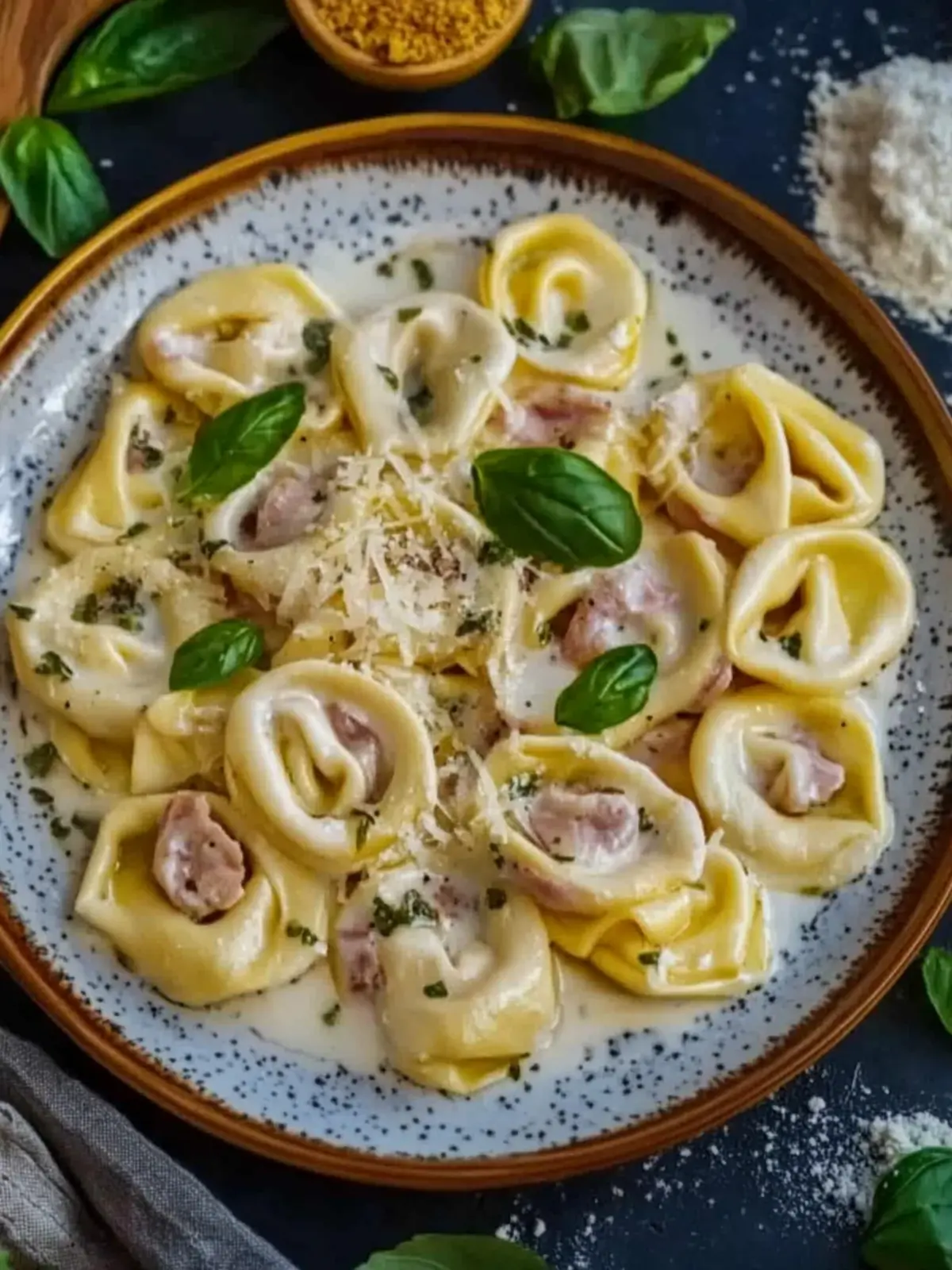 Tortellini mit Sahne
