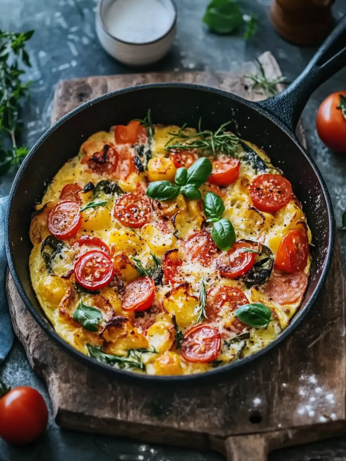 Spätzlepfanne mit Gemüse