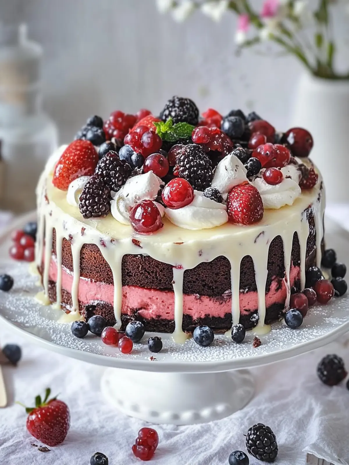 Beeren-Schoko-Torte