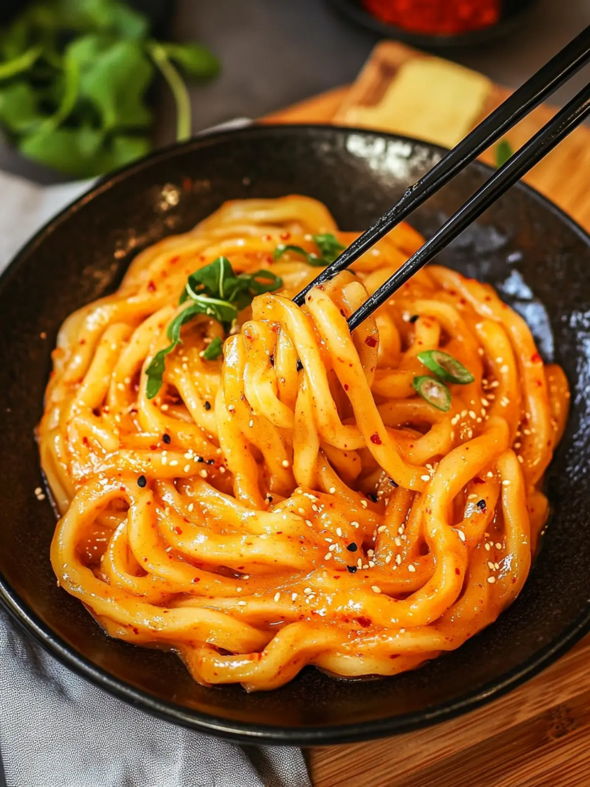 Gochujang Udon Nudeln