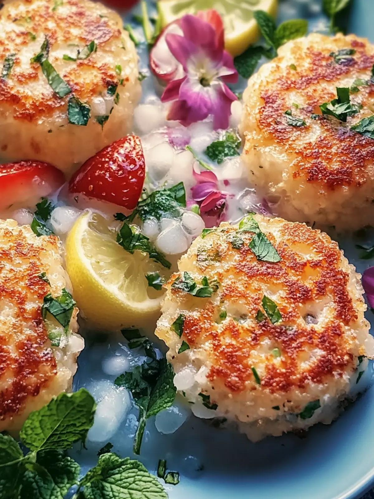 Blumenkohl Frikadellen