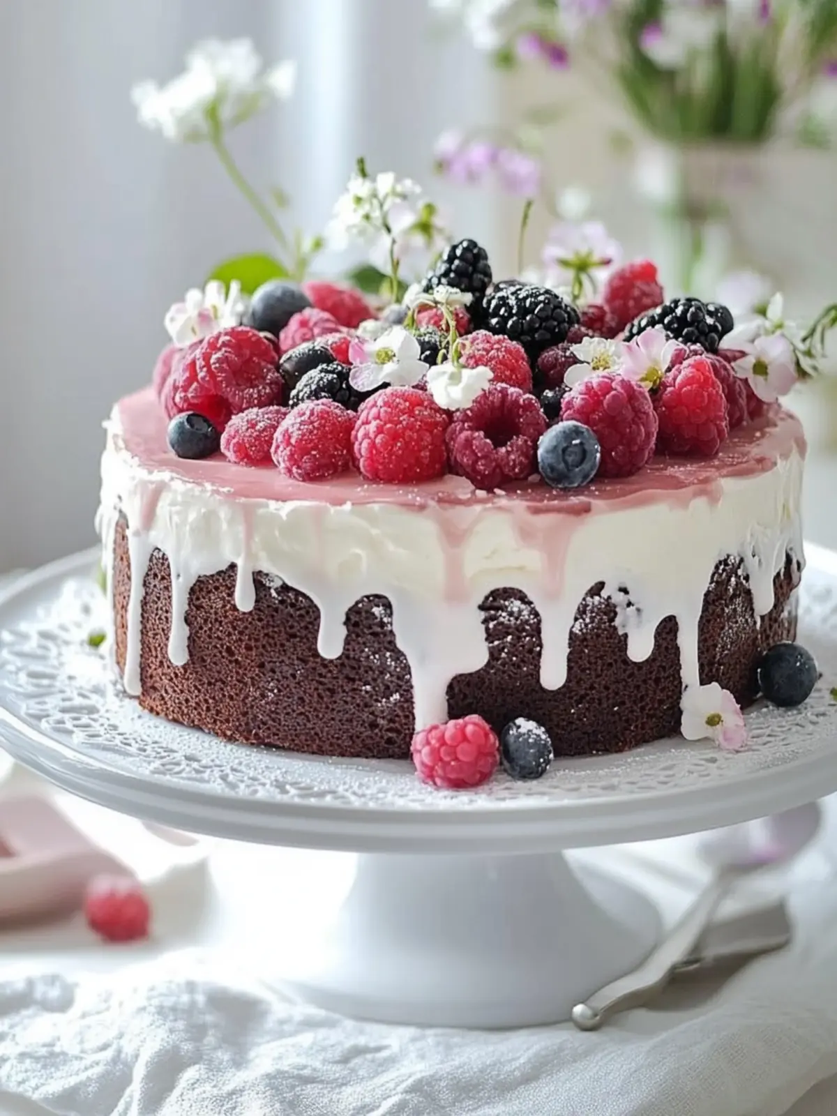 Beeren-Schoko-Torte
