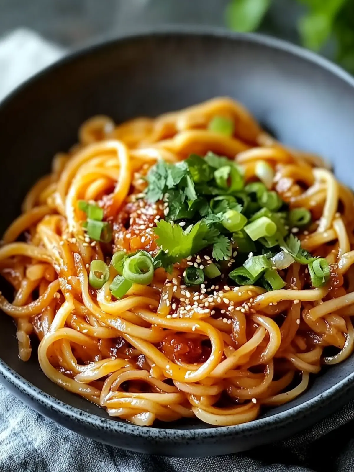 Yaki Udon gebraten