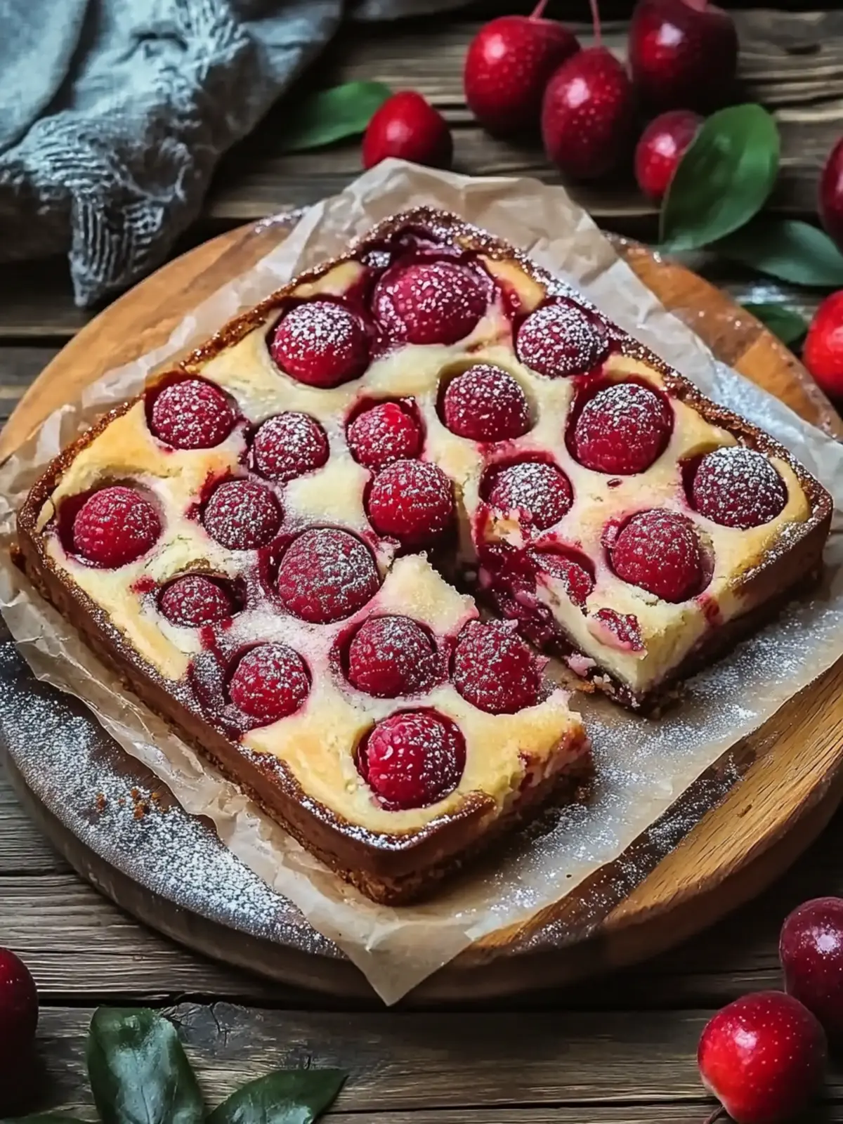 Kirschkuchen vom Blech