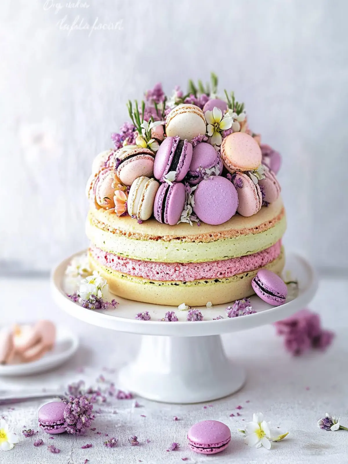 Macarons Torte Rezept