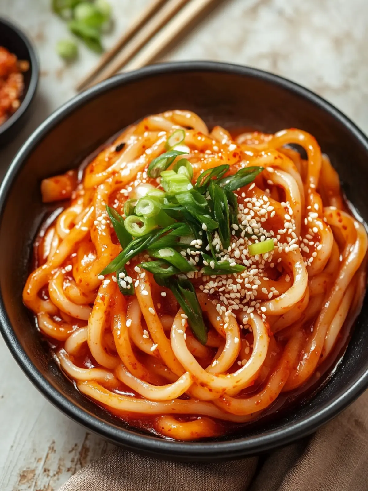 Gochujang Udon Nudeln