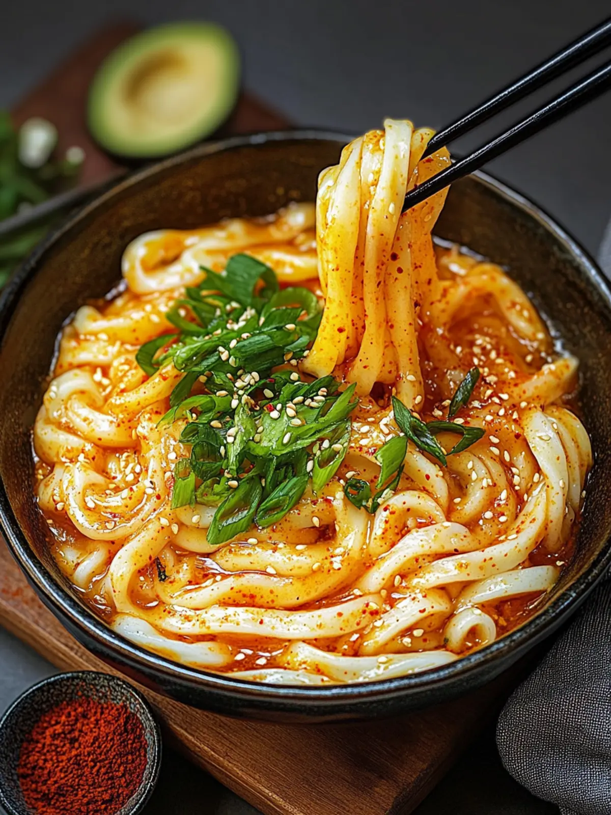 Gochujang Udon Nudeln