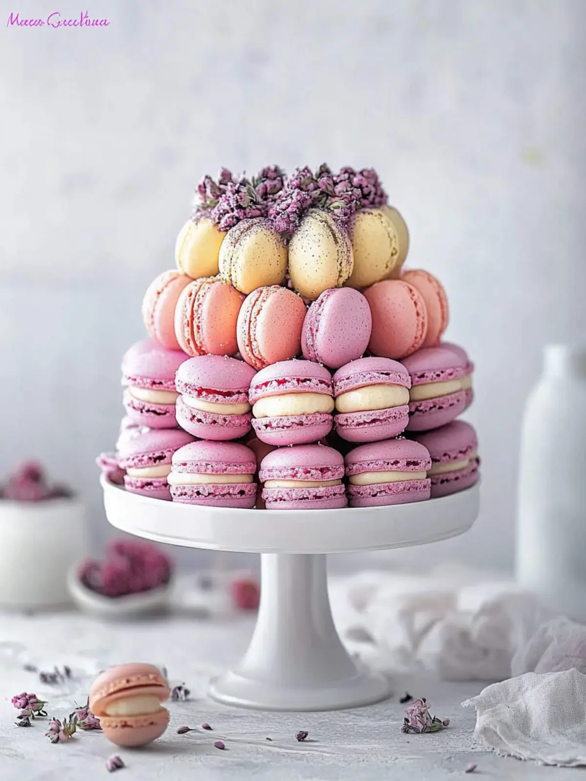 Macarons Torte Rezept