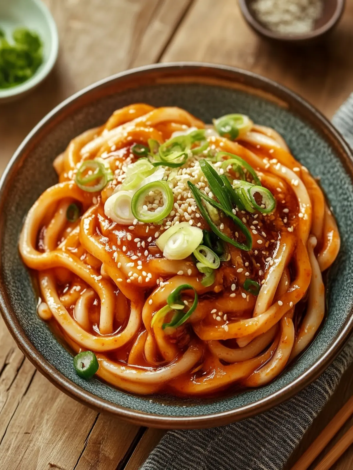 Gochujang Udon Nudeln