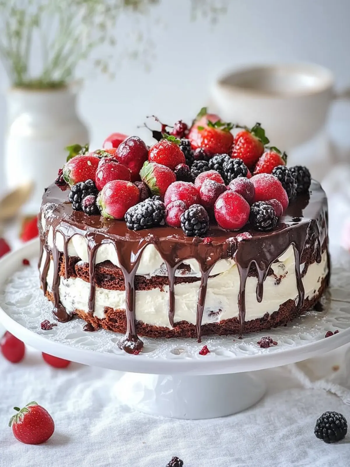 Beeren-Schoko-Torte