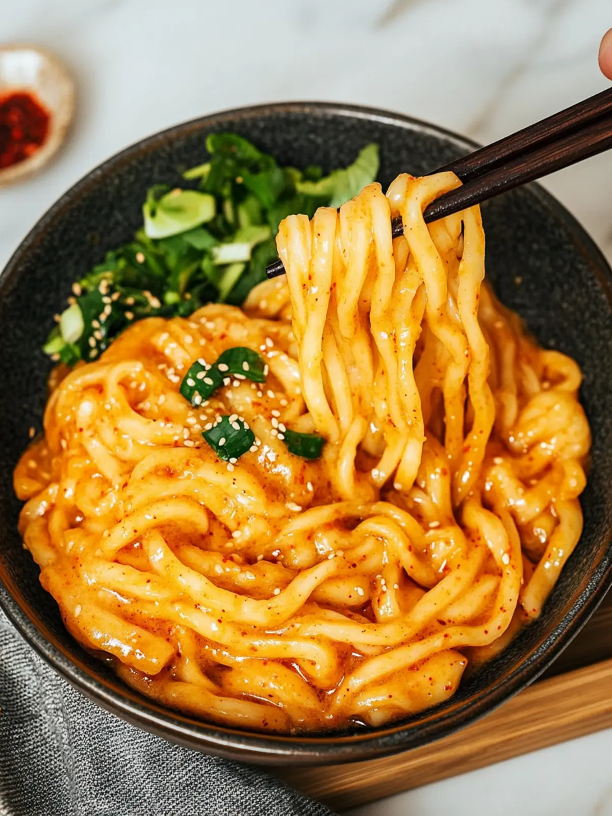 Gochujang Udon Nudeln